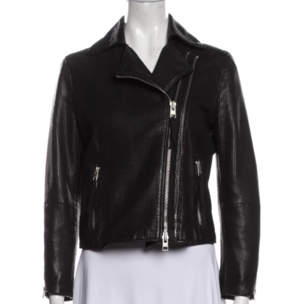 ALLSAINTS Manson genuine leather biker jacket great condition